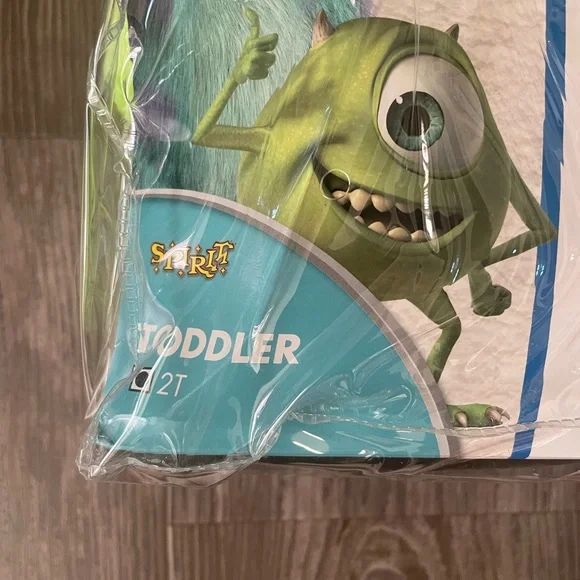 Disney Monsters Inc. Mike Wazowski Costume - Vibrant Green - Picture 3 of 4